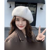 ポンポン付き帽子レディースパンプキン帽 大人可愛い ボリュームファーぼうし | SUNSHINE CLOSET | 詳細画像10