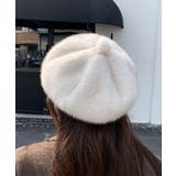 ポンポン付き帽子レディースパンプキン帽 大人可愛い ボリュームファーぼうし | SUNSHINE CLOSET | 詳細画像12