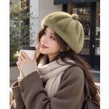 ポンポン付き帽子レディースパンプキン帽 大人可愛い ボリュームファーぼうし | SUNSHINE CLOSET | 詳細画像22