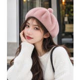 ポンポン付き帽子レディースパンプキン帽 大人可愛い ボリュームファーぼうし | SUNSHINE CLOSET | 詳細画像25