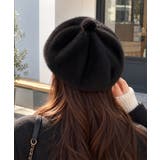 ポンポン付き帽子レディースパンプキン帽 大人可愛い ボリュームファーぼうし | SUNSHINE CLOSET | 詳細画像6