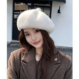 ポンポン付き帽子レディースパンプキン帽 大人可愛い ボリュームファーぼうし | SUNSHINE CLOSET | 詳細画像9