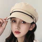 ベージュ | キャスケット 帽子 マリンキャップ | Miniministore