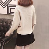 ドルマンニットトップス ボートネック上品 | Miniministore | 詳細画像8 