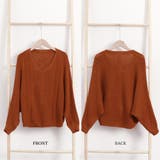 ニットトップス レディース 体型カバー秋 | Miniministore | 詳細画像3 