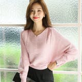 ニットトップス レディース 体型カバー秋 | Miniministore | 詳細画像5 