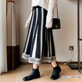 ニットスカートハイウエストスカートフレア | Miniministore | 詳細画像5