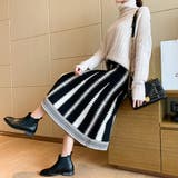 ニットスカートハイウエストスカートフレア | Miniministore | 詳細画像6