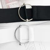 バックルベルト レディース ゴム 合金 | Miniministore | 詳細画像5