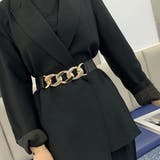 バックルベルト レディース ゴム 合金 | Miniministore | 詳細画像3