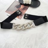 バックルベルト レディース ゴム 合金 | Miniministore | 詳細画像5