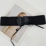 サッシュベルト レディース ゴム PU | Miniministore | 詳細画像3