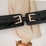 バックルベルト レディース ゴム PU | Miniministore | 詳細画像14 