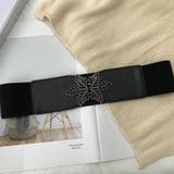 バックルベルト レディース 葉モチーフ | Miniministore | 詳細画像5