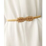 細ベルト ストレッチ ウエストチェーン | Miniministore | 詳細画像1 