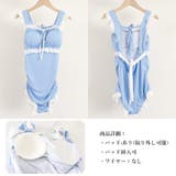 フリルショルダーワンピース水着レディース | Miniministore | 詳細画像3