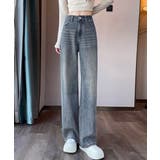 ブルー | キラキラデニムパンツラインストーンデニム | Miniministore