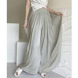 ライトグレー | シアーワイドパンツ 冷感キュロットパンツ | Miniministore