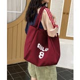 ワインレッド | 大容量キャンバストートバッグ肩掛けバッグ | Miniministore