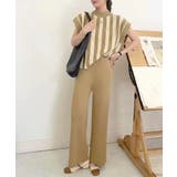 ダークベージュ | サマーニットセットアップ 韓国 春夏秋服 | Miniministore