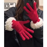 レッド | スマホ対応手袋 暖かい ボア袖グローブ冬 | Miniministore