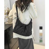 ショルダーバッグギャザーナイロンバッグ | Miniministore | 詳細画像1