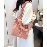 ギャザートートバッグ 巾着型トート大容量 | Miniministore | 詳細画像13 