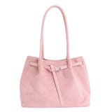 スエード調トートバッグ ベルトデザイン鞄 | Miniministore | 詳細画像22 