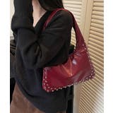 スタッズワンショルダーバッグ肩掛けバッグ | Miniministore | 詳細画像15