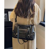 大容量ボストンバッグ肩掛け鞄トートバッグ | Miniministore | 詳細画像6