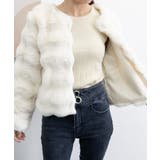 エコファーコートショートファージャケット | Miniministore | 詳細画像13 