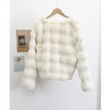 エコファーコートショートファージャケット | Miniministore | 詳細画像18 