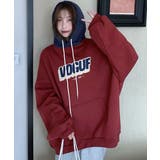 BF風パーカー ゆったり裏起毛フーディー | Miniministore | 詳細画像11