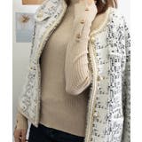 モックネック ニットトップス 長袖秋冬服 | Miniministore | 詳細画像18 