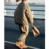 中綿ジャケット キルティングブルゾン防寒 | Miniministore | 詳細画像4