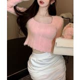 ショート丈 シャギーニットトップス韓国風 | Miniministore | 詳細画像11 