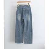 キラキラデニムパンツラインストーンデニム | Miniministore | 詳細画像28 