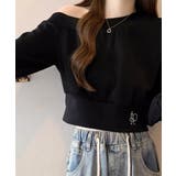 オフショルスウェット 肩見せ トレーナー | Miniministore | 詳細画像7 