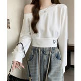 オフショルスウェット 肩見せ トレーナー | Miniministore | 詳細画像9 