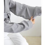 フロントねじり シャツブラウス Vネック | Miniministore | 詳細画像16