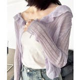 フリルボレロ 薄手ニットカーディガン春夏 | Miniministore | 詳細画像36 