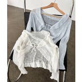 フリルボレロ 薄手ニットカーディガン春夏 | Miniministore | 詳細画像39 