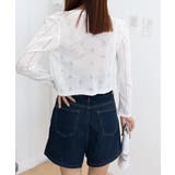 透かし編みニットカーディガンクロップド丈 | Miniministore | 詳細画像31 