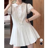 プリーツミニワンピース セットアップ春夏 | Miniministore | 詳細画像1