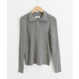ポロリブニットトップス ベーシック春秋服 | Miniministore | 詳細画像25