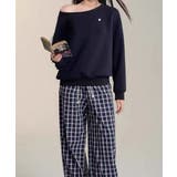 オフショルダースウェット長袖レースリボン | Miniministore | 詳細画像4 