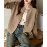 金ボタンショートニットカーディガン韓国風 | Miniministore | 詳細画像16 