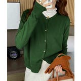 金ボタンショートニットカーディガン韓国風 | Miniministore | 詳細画像17 