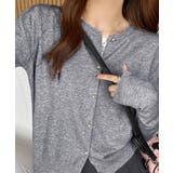 金ボタンショートニットカーディガン韓国風 | Miniministore | 詳細画像4 