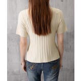 サマーニットトップス半袖 カットソー夏服 | Miniministore | 詳細画像19